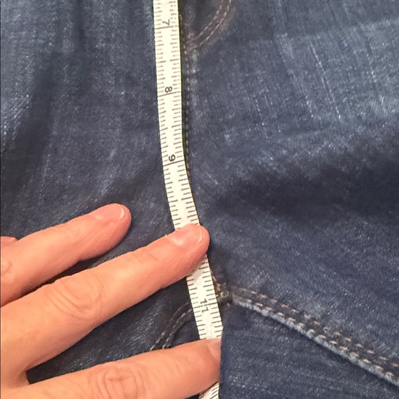 Levi's Perfect Waist 525 straight leg Indigo Denim Jeans 0039 - Picture 5 of 7